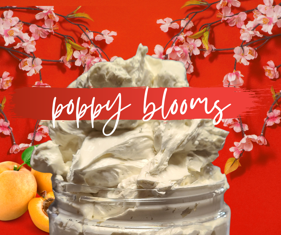 DOUBLE WHIPPED BODY BUTTER | poppy blooms