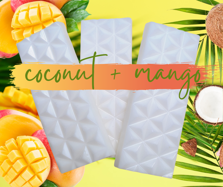 WAX MELTS | coconut + mango