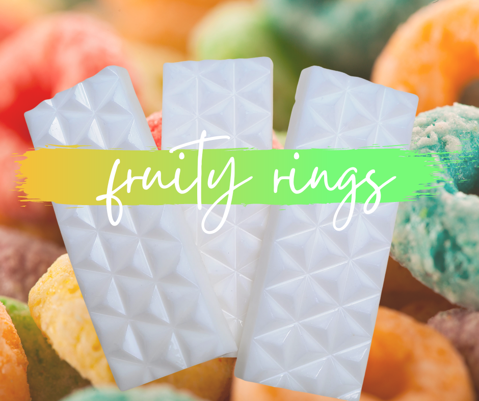 WAX MELTS | fruity rings