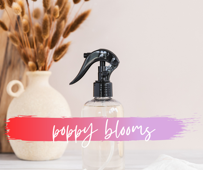 ROOM + LINEN SPRAY | poppy blooms | 8 OZ