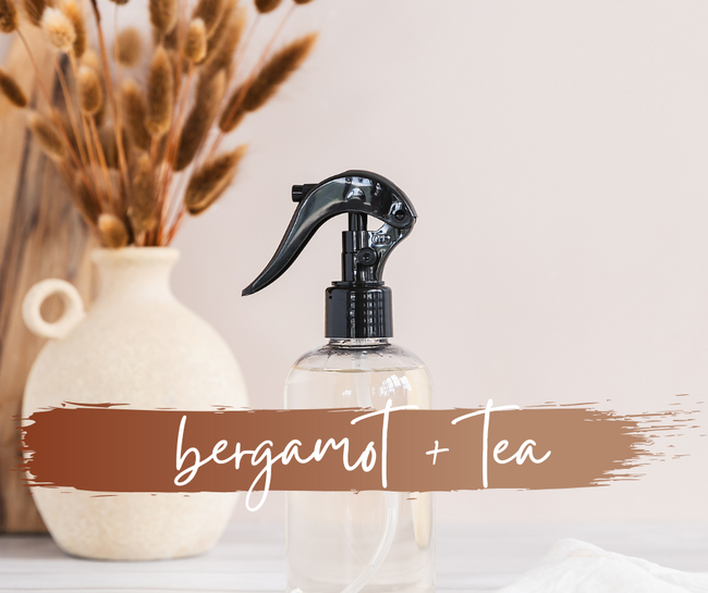 ROOM + LINEN SPRAY | bergamot + tea | 8 OZ