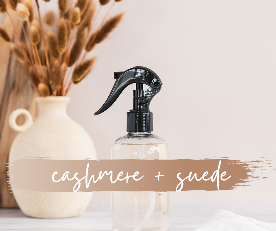 ROOM + LINEN SPRAY | cashmere + suede | 8 OZ