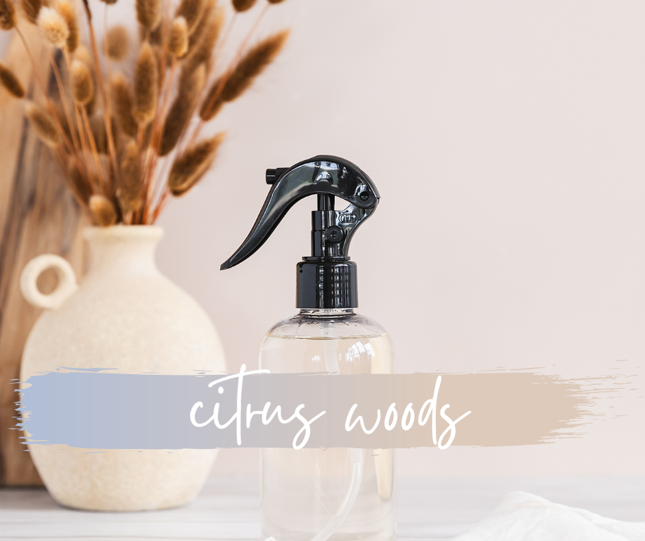 ROOM + LINEN SPRAY | citrus woods | 8 OZ