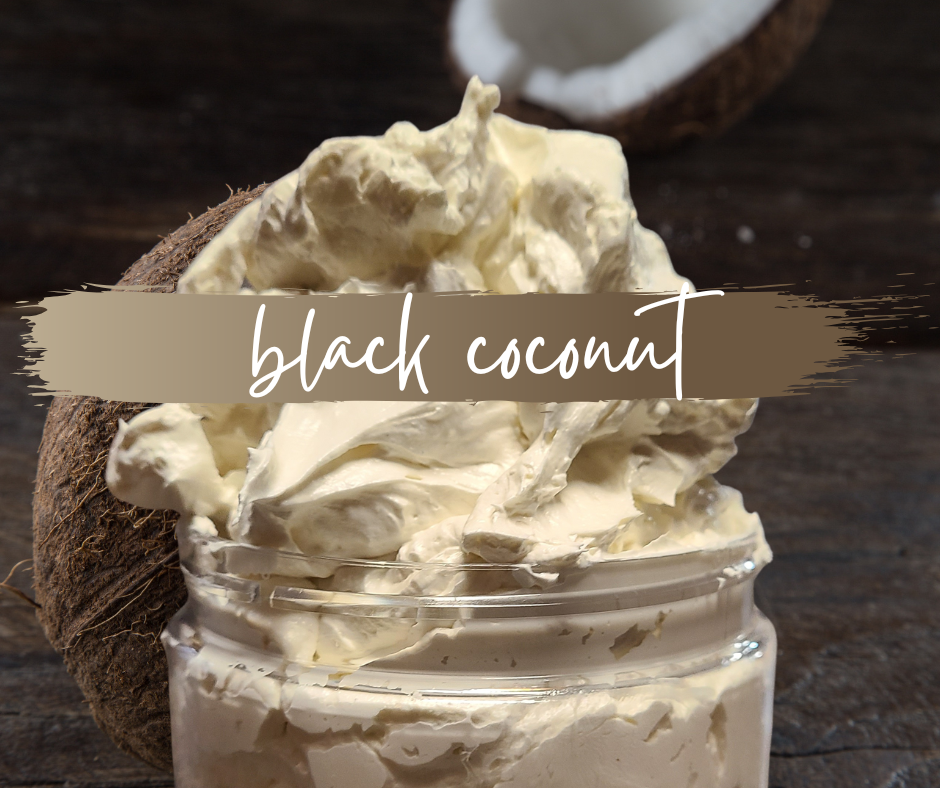 DOUBLE WHIPPED BODY BUTTER | black coconut