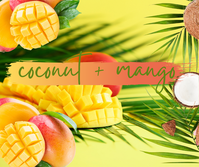 EXFOLIATING BODY SCRUB | coconut +  mango