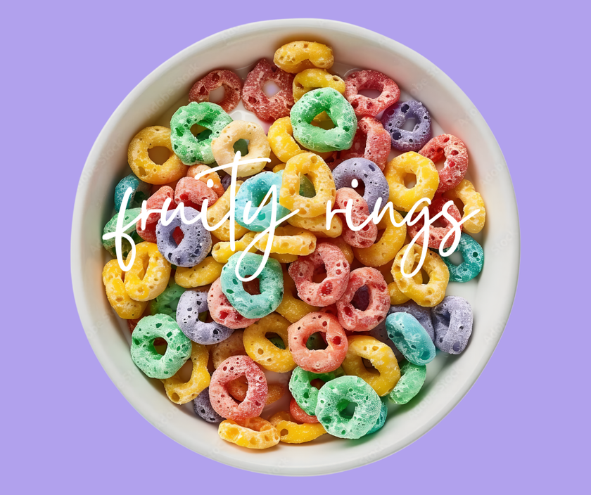 WAX TARTS  | fruity rings