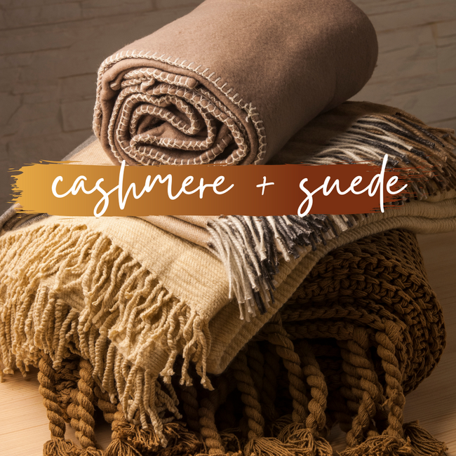 ROOM + LINEN SPRAY | cashmere + suede | 8 OZ
