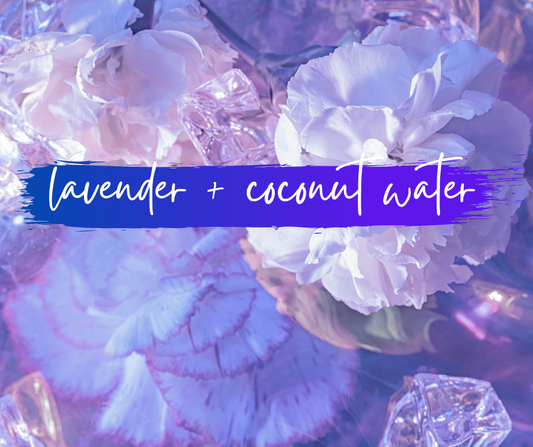 WAX MELT SNAP BARS | lavender + coconut water