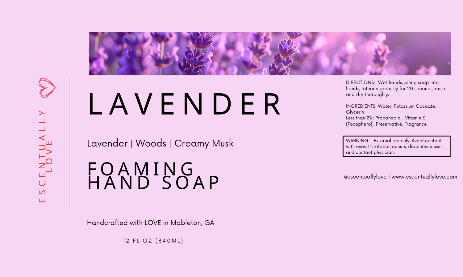 FOAMING HAND SOAP | lavender