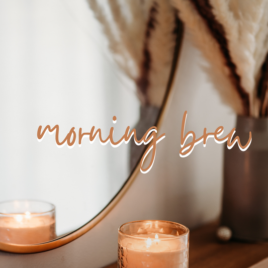 DOUBLE WICK CANDLE | morning brew