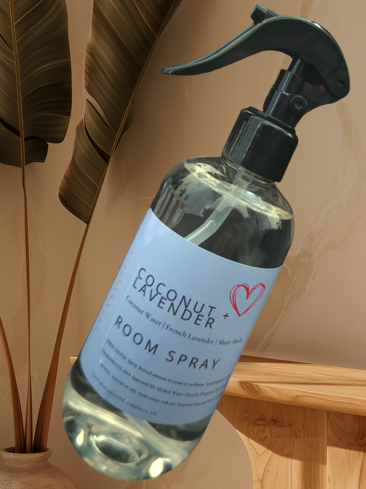 ROOM + LINEN SPRAY | lavender + coconut water | 8 OZ