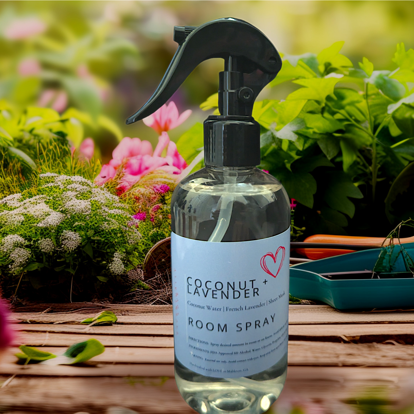 ROOM + LINEN SPRAY | lavender + coconut water | 8 OZ