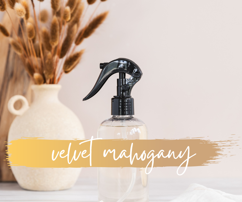 ROOM + LINEN SPRAY | velvet mahogany | 8 oz