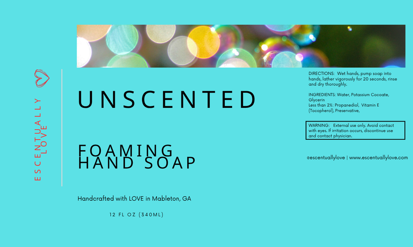 FOAMING HAND SOAP | unscented